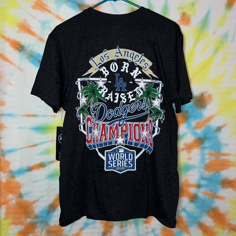 Born X Raised Dodgers World Series 2020 shirt